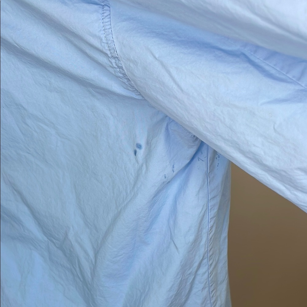 English Factory Classic Collared Shirt Dress, L - Picture 9 of 12